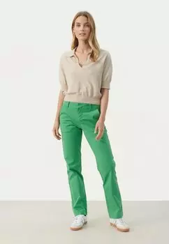 Чиносы Part Two, темно-зеленый