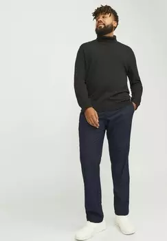 Чиносы PLUS SIZE TAPERED FIT Jack & Jones, темно-синий