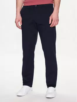 Чиносы прямого кроя Selected Homme, синий