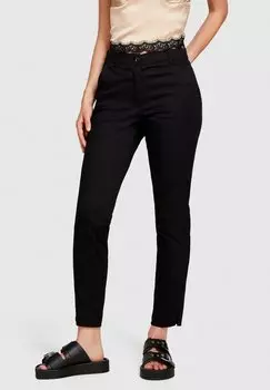 Чиносы Regular Fit. Sisley, черный