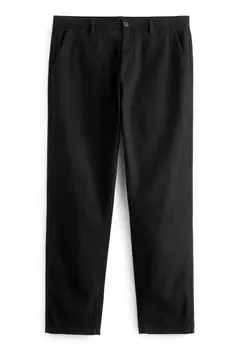 Чиносы REGULAR FIT STRAIGHT LEG Next, черный