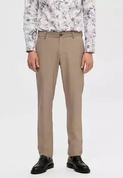 Чиносы ROBERT FLEX NOOS Selected Homme, песочный