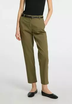 Чиносы Selected Femme, хаки