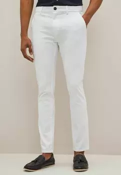Чиносы SKINNY FIT STRETCH Next, белый
