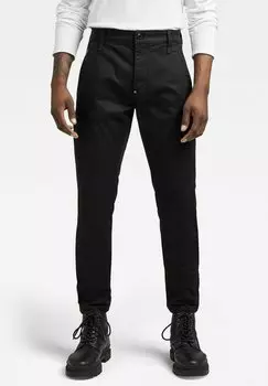 Чиносы SKINNY G-Star, цвет dk black