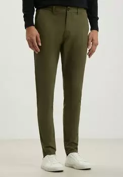 Чиносы Slim Calliope, зеленый