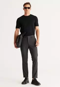 Чиносы Slim Fit AC&CO / ALTINYILDIZ CLASSICS, черный