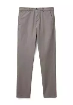 Чиносы SLIM FIT IN STRETCH United Colors of Benetton, серый