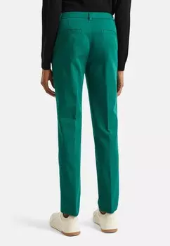 Чиносы SLIM FIT United Colors of Benetton, зеленый