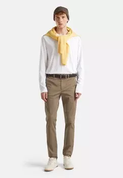 Чиносы SLIM FIT United Colors of Benetton, коричневый