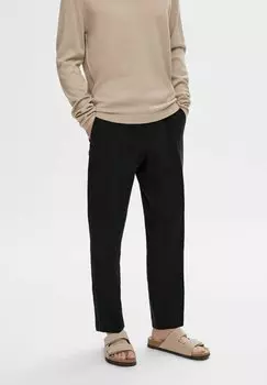Чиносы STRAIGHT FIT Selected Homme, темно-синий