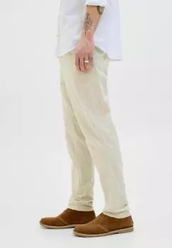 Чиносы TAPERED FIT Jack & Jones, бежевый