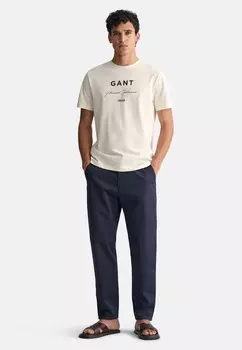 Чиносы TAPERED GANT, синий
