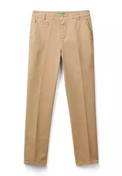 Чиносы United Colors of Benetton, бежевый