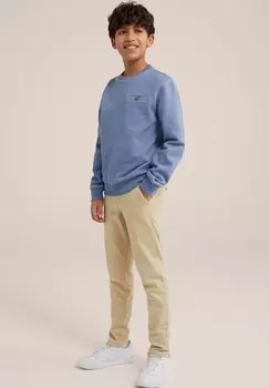 Чиносы WE Fashion, цвет beige