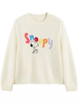 Chinti & Parker джемпер Snoopy, белый