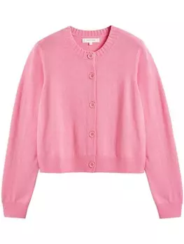 Chinti & Parker кардиган с круглым вырезом, розовый