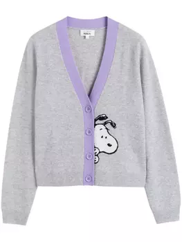 Chinti & Parker кардиган Snoopy, серый