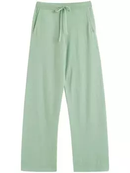 Chinti & Parker кашемировые брюки The Wide Leg, зеленый
