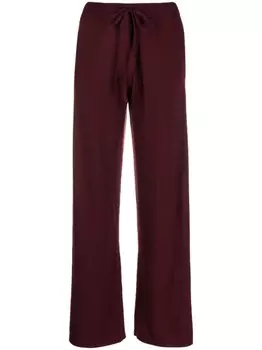 Chinti & Parker кашемировые брюки The Wide Leg, фиолетовый
