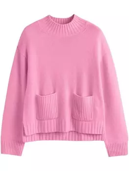 Chinti & Parker кашемировый джемпер, розовый