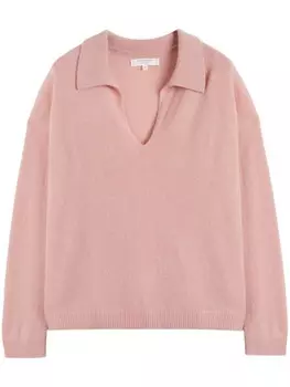 Chinti & Parker кашемировый свитер, розовый