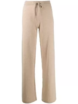 Chinti & Parker расклешенные трикотажные брюки, нейтральный цвет