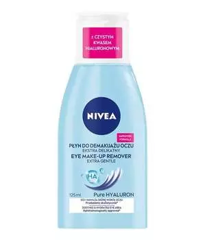 Чистая гиалуроновая жидкость для глаз, экстра нежная, 125 мл. Nivea
