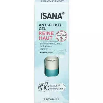 Чистая кожа гель против прыщей ISANA, 15 ml