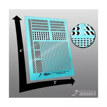 Чистая полоса опасности — черно-белая, Steel Rift - Decals, Misc
