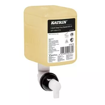 Чистое нейтральное жидкое мыло для рук 500 мл Katrin