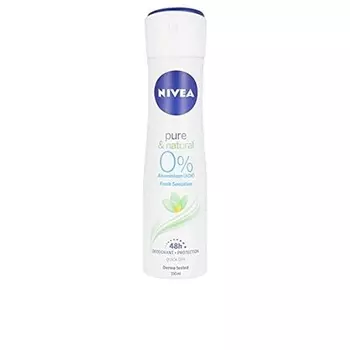 Чистый и натуральный 0% алюминиевый спрей 150 мл Nivea