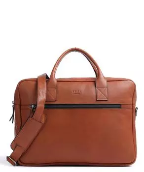 Чистый кожаный портфель 15 дюймов. Still Nordic, коричневый