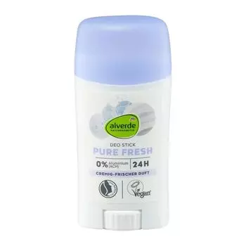 Чистый свежий дезодорант-стик 24 часа Alverde, 50 мл