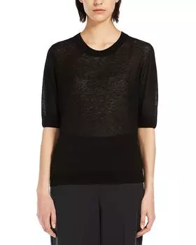 Чистый свитер Negelia и камисоль Max Mara, черный