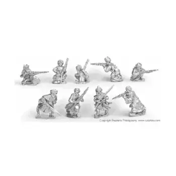 Члены племени патан с мушкетами и джезайлями, Colonialism - The Northwest Frontier - The Pathans (25mm)