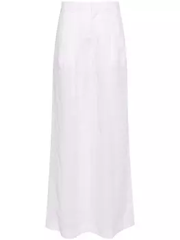 Chlo брюки широкого кроя, белый