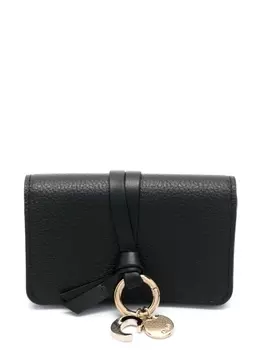Chlo бумажник Alphabet, черный