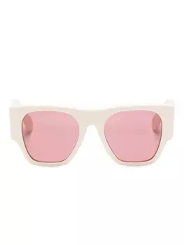 Chlo Eyewear солнцезащитные очки Naomy в массивной оправе