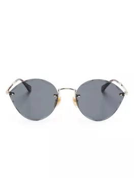 Chlo Eyewear солнцезащитные очки в геометричной оправе, золотой