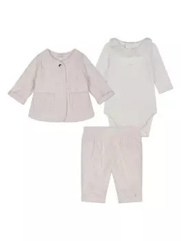 Chlo Kids комплект из органического хлопка, белый