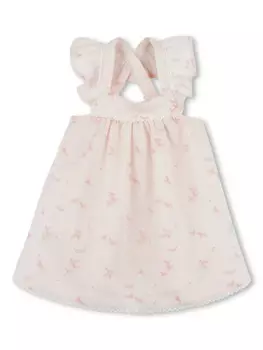 Chlo Kids платье с принтом, розовый
