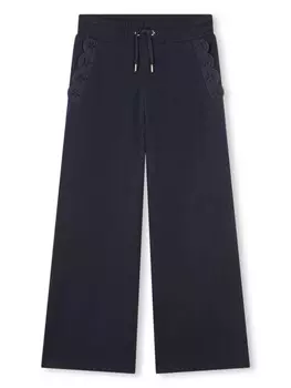 Chlo Kids спортивные брюки с кулиской, синий