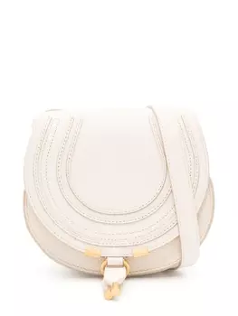 Chlo маленькая сумка через плечо Marcie, нейтральный цвет