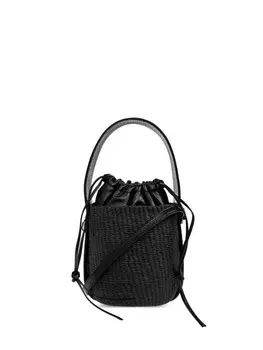 Chlo маленькая сумка-тоут Woody, черный