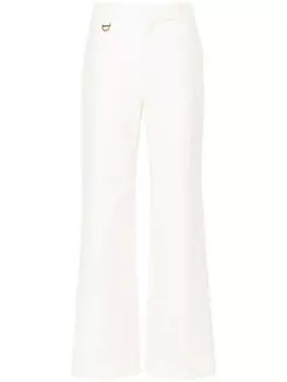 Chlo прямые брюки, белый