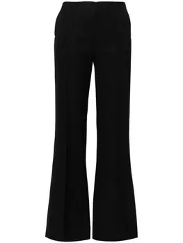 Chlo расклешенные брюки, черный