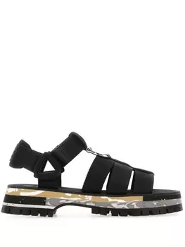 Chlo сандалии в клетку, черный