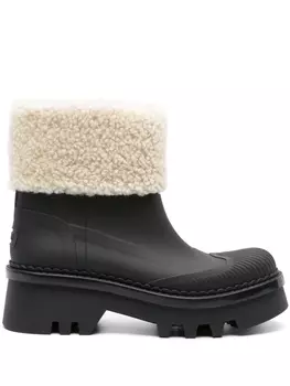 Chlo сапоги Raina из овчины, черный