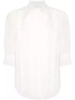 Chlo шелковая рубашка, белый